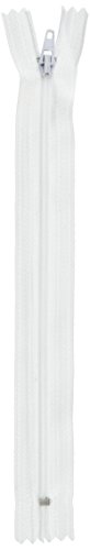 Leduc Trimmit 212 Nylon-Reißverschlüsse, Kunststoff, Weiß, 20 cm, 5-teilig von LEDUC