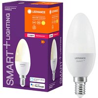 LEDVANCE LED-Lampe SMART+ ZB CANDLE 40 E14 4,9 W matt von LEDVANCE