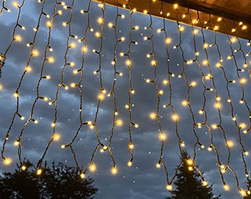 LEDZEIT- Profi Serie - LED Lichtervorhang Außen und Innen, Curtain light, Verlängerungskette ohne Netzkabel, 1 X 1.5M, Warmweiß, Dauerlicht, Max.90m. IP67, für Weihnachten, Hochzeit LEDZEIT- Profi Serie - LED Lichtervorhang Außen und Innen, Curtain light, Verlängerungskette ohne Netzkabel, 1 X 1.5M, Warmweiß, Dauerlicht, Max.90m. IP67, für Weihnachten, Hochzeit von LEDZEIT