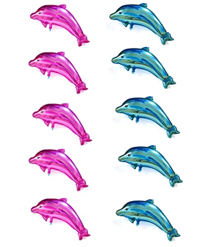 Große Delfin-Folienballons für Babyparty, Geburtstag, Hochzeit, Verlobung, Party, 10 Stück Große Delfin-Folienballons für Babyparty, Geburtstag, Hochzeit, Verlobung, Party, 10 Stück von LEEMASING