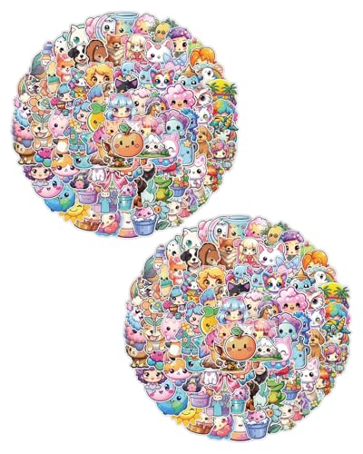 LEEQBCR Kawaii Sticker, 100 Stück Reflektierender Kawaii Tiere Aufkleber, Sticker Niedliche Tiere Große Augen,für Wasserbecher Auto Laptop Skateboard Motorrad,Geeignet für Erwachsene Kinder LEEQBCR Kawaii Sticker, 100 Stück Reflektierender Kawaii Tiere Aufkleber, Sticker Niedliche Tiere Große Augen,für Wasserbecher Auto Laptop Skateboard Motorrad,Geeignet für Erwachsene Kinder von LEEQBCR