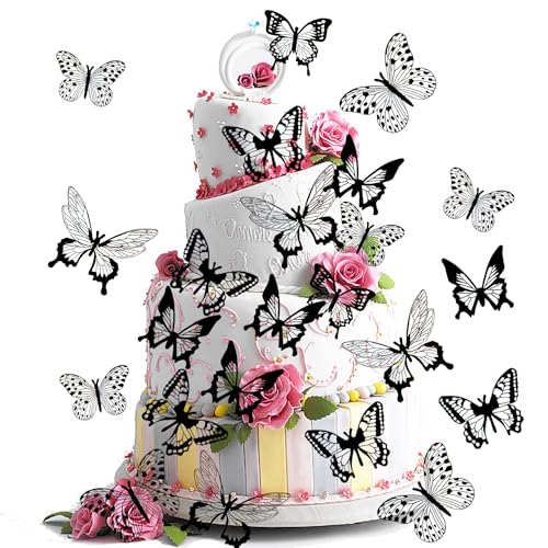 18 Stück Cake Topper Schmetterling Kuchen Deko Kuchen Topper tortendeko geburtstag mädchen kuchen dekoration geburtstagdeko torten deko für mädchen schmetterling deko 18 Stück Cake Topper Schmetterling Kuchen Deko Kuchen Topper tortendeko geburtstag mädchen kuchen dekoration geburtstagdeko torten deko für mädchen schmetterling deko von LEEWYOU