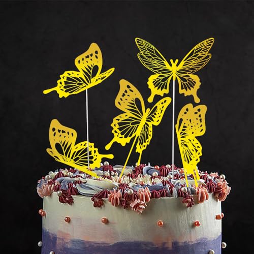 18 Stück Cake Topper Schmetterling Kuchen Deko Kuchen Topper tortendeko geburtstag mädchen kuchen dekoration geburtstagdeko torten deko für mädchen schmetterling deko 18 Stück Cake Topper Schmetterling Kuchen Deko Kuchen Topper tortendeko geburtstag mädchen kuchen dekoration geburtstagdeko torten deko für mädchen schmetterling deko von LEEWYOU