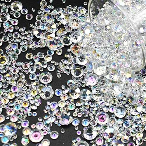 4000 Stück Streudeko Diamanten,Diamanten Deko,Acryl Kristalle Diamantene Streudeko Hochzeit,Acryl Diamant Tischdeko Strass für Vasenfüller Hochzeit Geburtstag 3mm,6mm,10mm AB-Farben-Strassdekoration 4000 Stück Streudeko Diamanten,Diamanten Deko,Acryl Kristalle Diamantene Streudeko Hochzeit,Acryl Diamant Tischdeko Strass für Vasenfüller Hochzeit Geburtstag 3mm,6mm,10mm AB-Farben-Strassdekoration von LEEWYOU