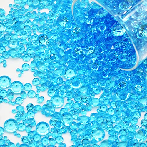 LEEWYOU 4000 Stück Streudeko Diamanten,Diamanten Deko,Acryl Kristalle Diamantene Streudeko Hochzeit,Acryl Diamant Tischdeko Strass für Vasenfüller Hochzeit Geburtstag 3mm,6mm,10mm Blau LEEWYOU 4000 Stück Streudeko Diamanten,Diamanten Deko,Acryl Kristalle Diamantene Streudeko Hochzeit,Acryl Diamant Tischdeko Strass für Vasenfüller Hochzeit Geburtstag 3mm,6mm,10mm Blau von LEEWYOU