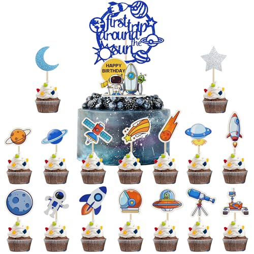 Weltraum Astronauten Tortendeko Geburtstag Planeten Torte Deko Weltraumthema Tortendeko Kind Astronauten Raketen Planet Kuchenaufsätze Gute zum Geburtstag Cupcake-Aufsätze für Jungen Kinder Weltraum Astronauten Tortendeko Geburtstag Planeten Torte Deko Weltraumthema Tortendeko Kind Astronauten Raketen Planet Kuchenaufsätze Gute zum Geburtstag Cupcake-Aufsätze für Jungen Kinder von LEEWYOU