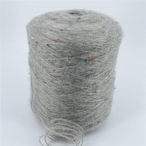 LEEYOX 500 g Mohair-Kaschmir-Garn, Häkelwolle, zum Stricken von Pullovern, weicher, feiner Seide, Strickschal LEEYOX 500 g Mohair-Kaschmir-Garn, Häkelwolle, zum Stricken von Pullovern, weicher, feiner Seide, Strickschal von LEEYOX