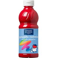LEFRANC BOURGEOIS Gouache Liquide Redimix Temperafarbe rot 500,0 ml von LEFRANC BOURGEOIS
