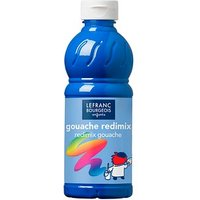 LEFRANC BOURGEOIS Gouache Liquide Redimix Temperafarbe blau 500,0 ml von LEFRANC BOURGEOIS