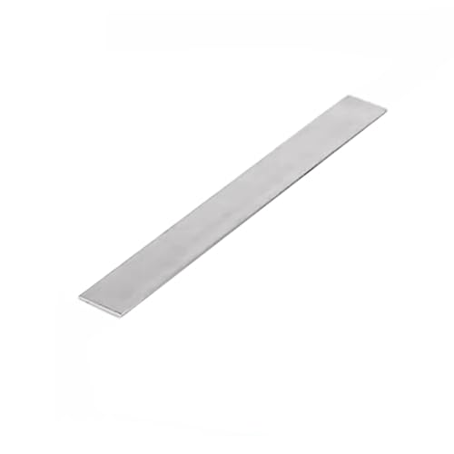 LEFTART 1 Stück Länge 500 mm 304 Edelstahl Stabplatte Stab Flachstahl, for Hausgarten, andere Heimwerkerarbeiten, Schlüsselzubehör (Size : 3x10mm) von LEFTART