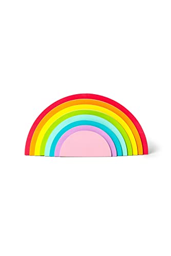 LEGAMI - Haftnotizen, Rainbow Thoughts, Bloc Notes Aufkleber in Regenbogen-Form, 12 x 6 cm, 152 Sticker, abnehmbar und repositionierbar in 8 verschiedenen Farben von LEGAMI