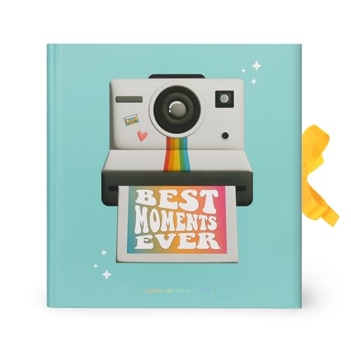 Legami - Fotoalbum Best Moments Ever, Fotoalbum der Erinnerungen, Fotorahmen mit 40 Seiten, gebundenes Sammelalbum und Bandverschluss, Geschenkidee, Schnappschüsse, Standardfoto 10 x 15 cm Legami - Fotoalbum Best Moments Ever, Fotoalbum der Erinnerungen, Fotorahmen mit 40 Seiten, gebundenes Sammelalbum und Bandverschluss, Geschenkidee, Schnappschüsse, Standardfoto 10 x 15 cm von LEGAMI