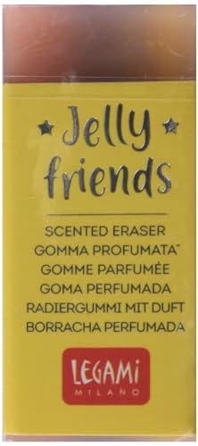Legami GP0002 - Duftgummi, Jelly Friends, 2,2 x 5 cm, Raumthema, Blaubeeraroma, weiches und sauberes Löschen Legami GP0002 - Duftgummi, Jelly Friends, 2,2 x 5 cm, Raumthema, Blaubeeraroma, weiches und sauberes Löschen von LEGAMI