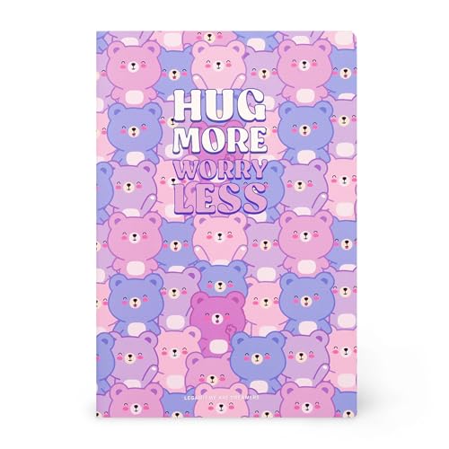 Legami - Notizbuch, liniert, 7 mm, Motiv Teddy Bear, Format B5, groß, FSC-zertifiziertes Papier, 100 Seiten, Singer-Punkt-Bindung, 18,5 x 24,8 cm Legami - Notizbuch, liniert, 7 mm, Motiv Teddy Bear, Format B5, groß, FSC-zertifiziertes Papier, 100 Seiten, Singer-Punkt-Bindung, 18,5 x 24,8 cm von LEGAMI