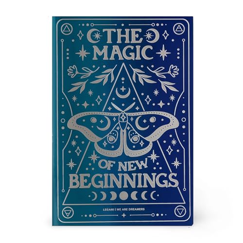 Legami - Notizbuch aus weißem Papier, Moth Motiv, Special Edition, Format A5, Medium, FSC-zertifiziertes Papier, 80 Seiten, Singer-Stich-Bindung, 14,2 x 21 cm von LEGAMI