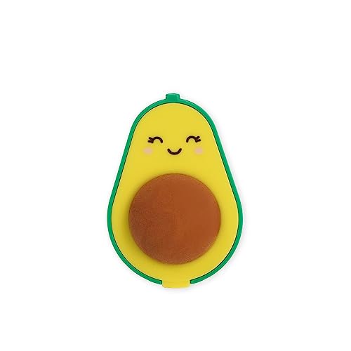 Legami - Anspitzer mit Radiergummi, leerbarer Behälter, weiches und sauberes Radieren, 4 x 5,7 cm, Avocado-Motiv Legami - Anspitzer mit Radiergummi, leerbarer Behälter, weiches und sauberes Radieren, 4 x 5,7 cm, Avocado-Motiv von LEGAMI