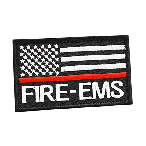 EMS Amerikanische Feuerwehr Thin Red Line 2x3.25 US Flagge Notfallsanitäter Feuerwehrmann Morale Klett Patch EMS Amerikanische Feuerwehr Thin Red Line 2x3.25 US Flagge Notfallsanitäter Feuerwehrmann Morale Klett Patch von LEGEEON