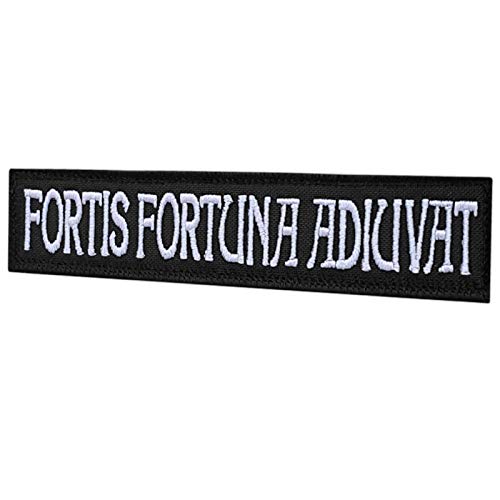Fortis Fortuna Adiuvat 1x5 Name Tape John Wick Morale Tactical Military Touch Fastener Patch Fortis Fortuna Adiuvat 1x5 Name Tape John Wick Morale Tactical Military Touch Fastener Patch von LEGEEON