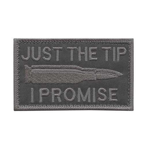 Just The Tip I Promise Subdued Blackout USA Army Taktisches Moralabzeichen Klettverschluss Just The Tip I Promise Subdued Blackout USA Army Taktisches Moralabzeichen Klettverschluss von LEGEEON