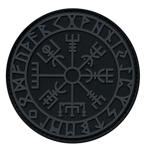 ACU Subdued Vegvisir Viking Compass Norse Rune Morale Tactical PVC Rubber Fastener Patch von LEGEEON