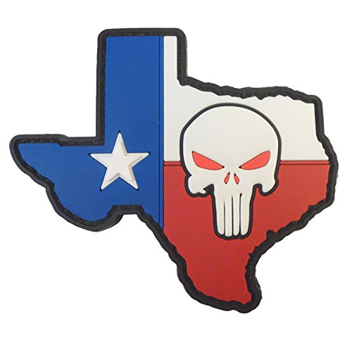 Punisher Texas Lone Star American Sniper DEVGRU PVC Patch Punisher Texas Lone Star American Sniper DEVGRU PVC Patch von LEGEEON