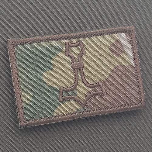 Mult1cam Mjolnir 2x3.25 OCP Thor Hammer Wikinger Taktisch Militär Patch von LEGEEON