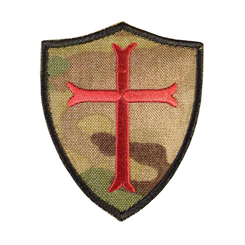 Multicam Crusaders Templar Cross US Navy Seals DEVGRU Embroidered Touch Fastener Patch Multicam Crusaders Templar Cross US Navy Seals DEVGRU Embroidered Touch Fastener Patch von LEGEEON