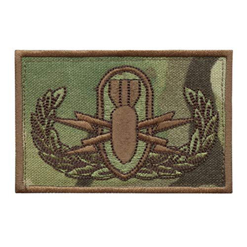 Multicam EOD Explosive Ordnance Disposal Bomb Squad Army Klettverschluss Patch Multicam EOD Explosive Ordnance Disposal Bomb Squad Army Klettverschluss Patch von LEGEEON