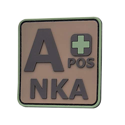 Multicam OCP APOS A+ NKA Blood Type No Known Allergies Morale PVC Rubber Touch Fastener Patch Multicam OCP APOS A+ NKA Blood Type No Known Allergies Morale PVC Rubber Touch Fastener Patch von LEGEEON