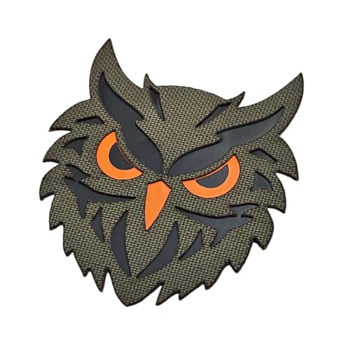 Owl Tactical Night Hunter Lasercut Patch Morale [Ranger Green] von LEGEEON