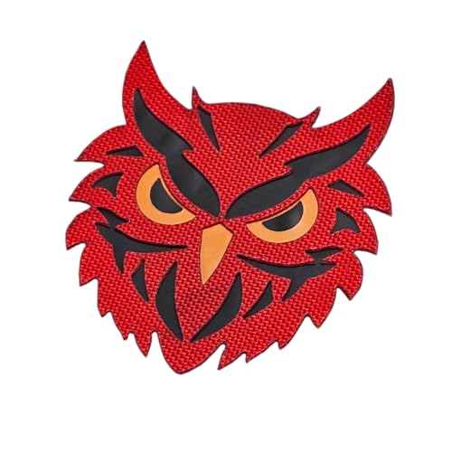 Owl Tactical Night Hunter Lasercut Patch Morale [Red] von LEGEEON