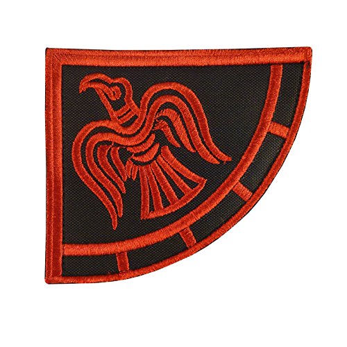 Seltener Wikinger Raben Banner Odin Morale Stickerei Hook Patch Seltener Wikinger Raben Banner Odin Morale Stickerei Hook Patch von LEGEEON