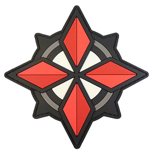 Resident Evil Op Raccoon City USS Logo Umbrella Security PVC Rubber 3D Hook Patch Resident Evil Op Raccoon City USS Logo Umbrella Security PVC Rubber 3D Hook Patch von LEGEEON
