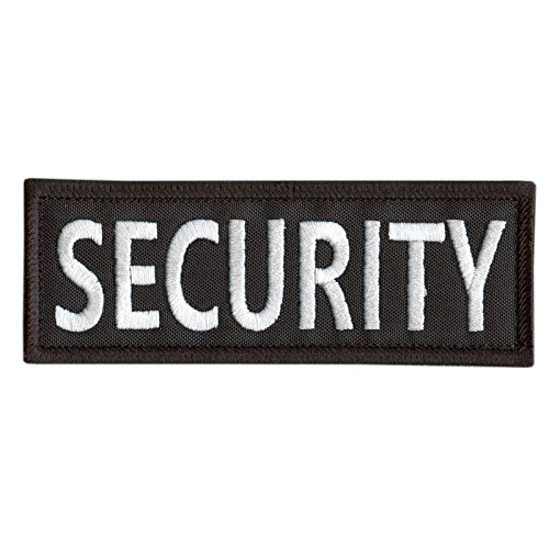 SECURITY 5"x2" Vest Tactical Embroidered Nylon Hook Patch SECURITY 5"x2" Vest Tactical Embroidered Nylon Hook Patch von LEGEEON