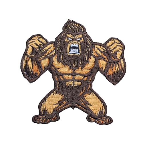 Sasquatch Bigfoot Funny Embroidery Tactical Moral Patch Compatible with Velcro Patches for Backpacks Sasquatch Bigfoot Funny Embroidery Tactical Moral Patch Compatible with Velcro Patches for Backpacks von LEGEEON