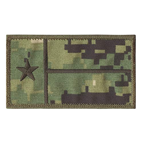 Texas Lone Star Flag NWU Typ III US Navy Standardgröße 2-1/8x4 Zoll AOR2 USN Taktisches Moral Abzeichen von LEGEEON