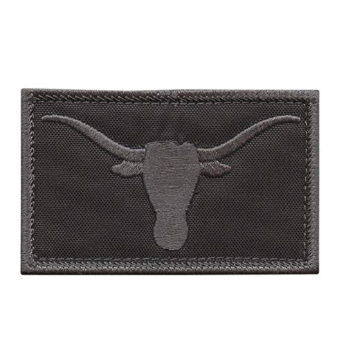 Texas Longhorn Blackout Subdued Lone Star USA Army Tactical Morale Hook Cap Patch Texas Longhorn Blackout Subdued Lone Star USA Army Tactical Morale Hook Cap Patch von LEGEEON