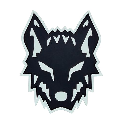 Wolf Morale Wolfpack PVC Patch Kompatibel mit Velcro Klett-Patches für Hüte, Taktische Patches, Molle Zubehör Militär Patches, Rucksack Patches, Patches für Rucksäcke (Black White Glow Dark) Wolf Morale Wolfpack PVC Patch Kompatibel mit Velcro Klett-Patches für Hüte, Taktische Patches, Molle Zubehör Militär Patches, Rucksack Patches, Patches für Rucksäcke (Black White Glow Dark) von LEGEEON