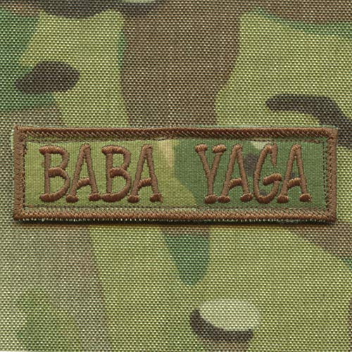 mult1cam Baba Yaga 1x3.5 Morale Tactical USA Army Military Fastener Cap Patch Aufnäher mult1cam Baba Yaga 1x3.5 Morale Tactical USA Army Military Fastener Cap Patch Aufnäher von LEGEEON