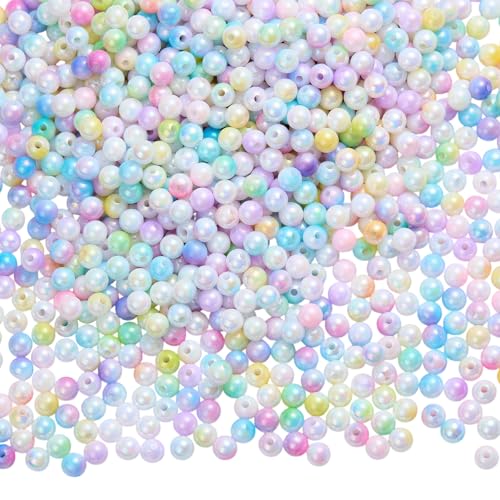 LEGENTLISUR 1000–1030 Stück Undurchsichtige Farbige Acrylperlen zur Schmuckherstellung Kleine Kaugummiperlen für Armbänder Halsketten Ohrringe DIY-Bastelarbeiten LEGENTLISUR 1000–1030 Stück Undurchsichtige Farbige Acrylperlen zur Schmuckherstellung Kleine Kaugummiperlen für Armbänder Halsketten Ohrringe DIY-Bastelarbeiten von LEGENTLISUR