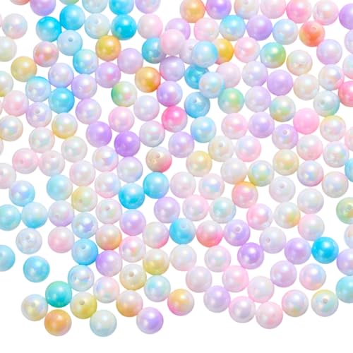 LEGENTLISUR 180–200 Stück Undurchsichtige Farbige Acrylperlen zur Schmuckherstellung Kleine Kaugummiperlen für Armbänder Halsketten Ohrringe DIY-Handwerk LEGENTLISUR 180–200 Stück Undurchsichtige Farbige Acrylperlen zur Schmuckherstellung Kleine Kaugummiperlen für Armbänder Halsketten Ohrringe DIY-Handwerk von LEGENTLISUR