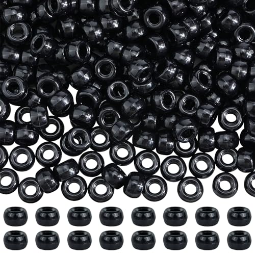 LEGENTLISUR 500 Stück Schwarze Pony Perlen Set Einfarbige Ponyperlen Für Freundschaftsarmbänder Schmuckherstellung Bastelprojekte LEGENTLISUR 500 Stück Schwarze Pony Perlen Set Einfarbige Ponyperlen Für Freundschaftsarmbänder Schmuckherstellung Bastelprojekte von LEGENTLISUR