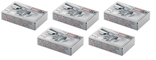 Novus Heftklammer für Büroheftgerät NOVUS 24 - 8 DIN Super, 24 - 8, Stahldraht, verzinkt, 5.000er Sparpa von LEGO®