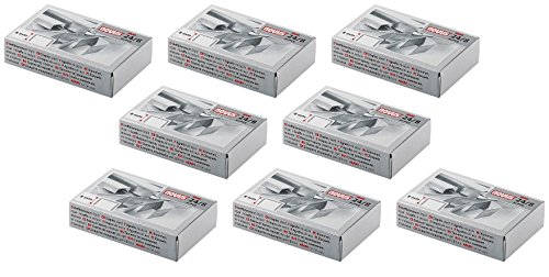 Novus Heftklammer für Büroheftgerät NOVUS 24 - 8 DIN Super, 24 - 8, Stahldraht, verzinkt, 8.000er Maxi S von LEGO®