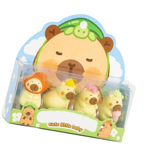 4pcs Cartoon Bencil Eraser Neuheit Animal Gummigummi Eraser Für Student Kid Boy Girl Geburtstag Present Strumpffüller 4pcs Cartoon Bencil Eraser Neuheit Animal Gummigummi Eraser Für Student Kid Boy Girl Geburtstag Present Strumpffüller von LEIDJGUN