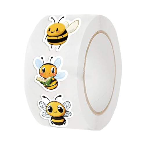 500pcs Cartoon Versiegelungsaufkleber Wickelbeetik von LEIDJGUN