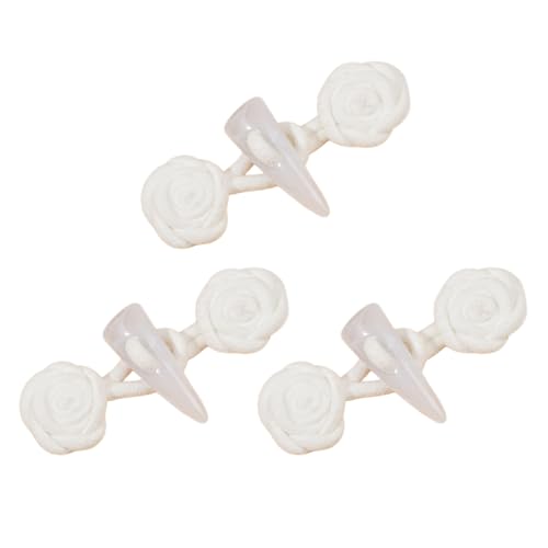 Knebelknöpfe aus Harz, Horn, für Mäntel, Pullover, handgefertigte Nähknöpfe für Clubbing und Cosplay, 3 Stück Knebelknöpfe aus Harz, Horn, für Mäntel, Pullover, handgefertigte Nähknöpfe für Clubbing und Cosplay, 3 Stück von LEIDJGUN