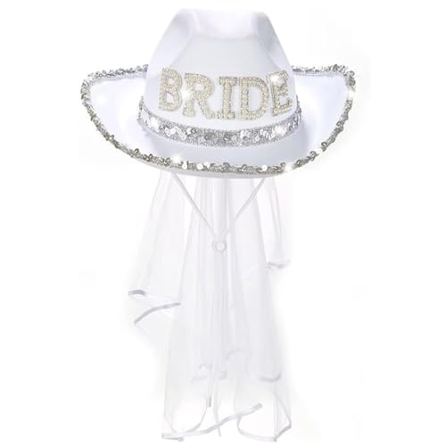 LEIDJGUN Braut mit Schleier für Junggesellinnenabschied, Hochzeit, Brautzubehör LEIDJGUN Braut mit Schleier für Junggesellinnenabschied, Hochzeit, Brautzubehör von LEIDJGUN