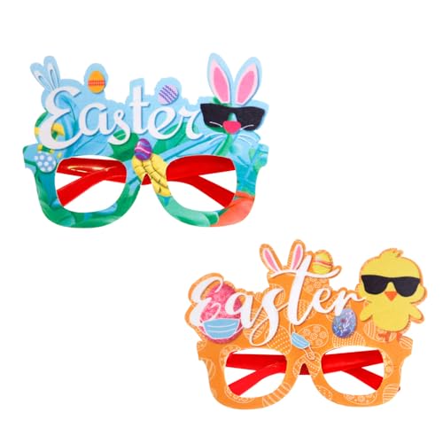 LEIDJGUN Brillenrahmen mit Ostermotiv für Ostern, Feiern, Partyzubehör, geeignet für Kinder und Erwachsene LEIDJGUN Brillenrahmen mit Ostermotiv für Ostern, Feiern, Partyzubehör, geeignet für Kinder und Erwachsene von LEIDJGUN