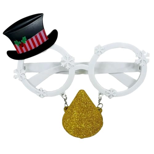 LEIDJGUN Einzigartige Urlaubsbrille für Weihnachtsfeiern, lustige Cartoon-Weihnachtsmann-Brille, Rahmen, Urlaub, Party, Kostüm, Brillen, Requisiten LEIDJGUN Einzigartige Urlaubsbrille für Weihnachtsfeiern, lustige Cartoon-Weihnachtsmann-Brille, Rahmen, Urlaub, Party, Kostüm, Brillen, Requisiten von LEIDJGUN